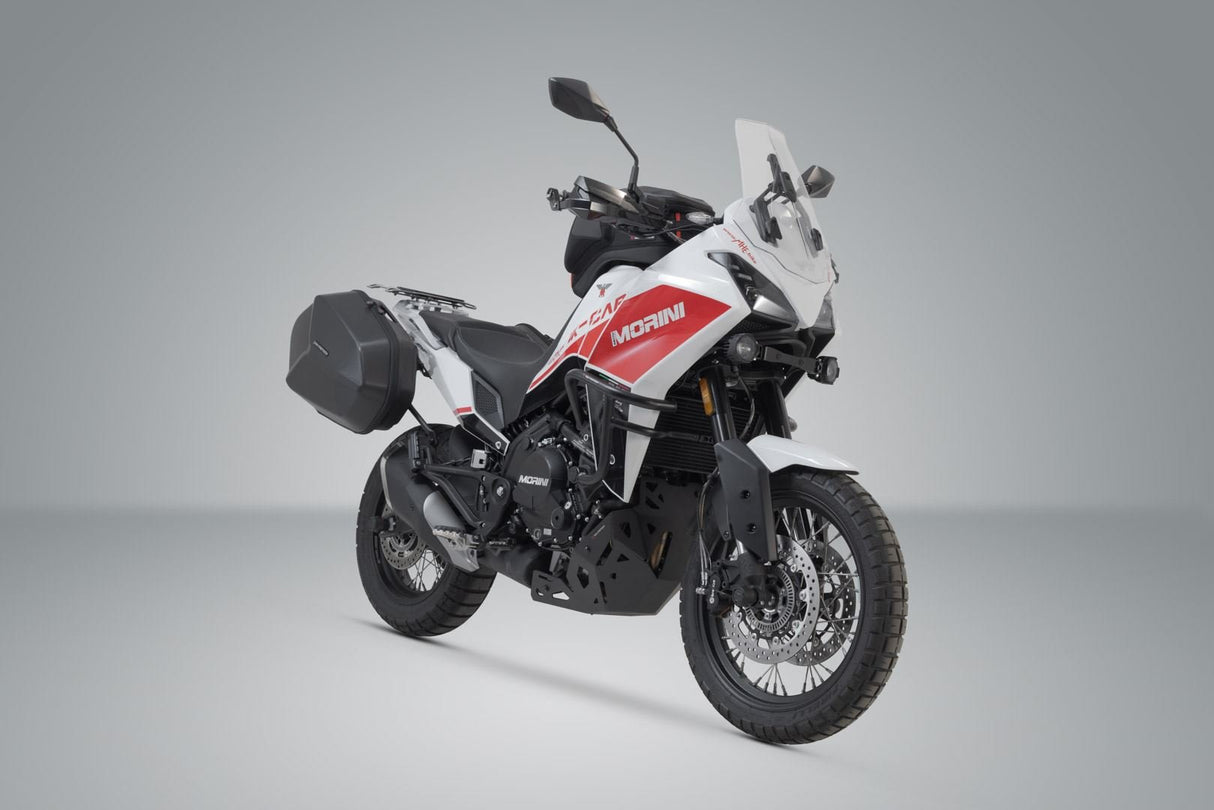 AERO ABS side case systemÂ  Moto Morini X - Cape 650 (21 - ) 2x25 litre - SW - Motech UK