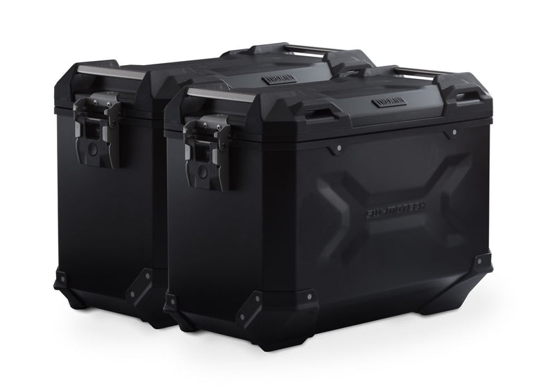 TRAX ADV Aluminium Case System 45/45 litre Yamaha MT-09 Tracer/Tracer 900GT (17-) Black