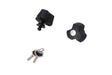 Anti - theft Protection for EVO Carrier QUICK - LOCK function 2 matching locks, 2 keys - SW - Motech UK