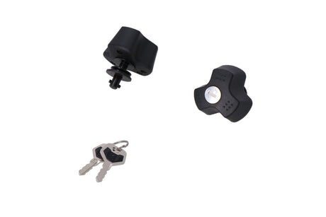 Anti - theft Protection for EVO Carrier QUICK - LOCK function 2 matching locks, 2 keys - SW - Motech UK