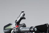Slider set for frame Black Yamaha XSR700 (15-)