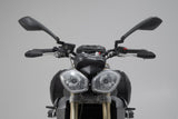 Lever Guards Triumph Street Triple 675 with Wind Protection Black