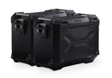 TRAX ADV Aluminium Case System 45/45 litre BMW R 1200 R/RS, R 1250 R/RS Black