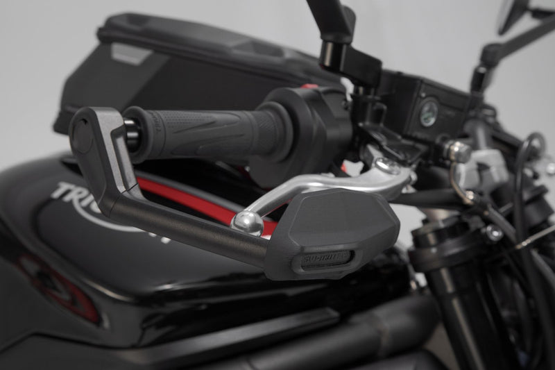 Lever Guards Triumph Street Triple 765 R / S (19-) with Wind Protection Black