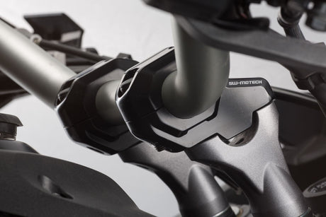 Bar back for Ø 28 mm handlebar H=30 mm Back 22 mm. Black - SW - Motech UK