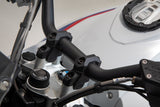 Bar back H=32 mm Back 25 mm BMW models. Black - SW - Motech UK