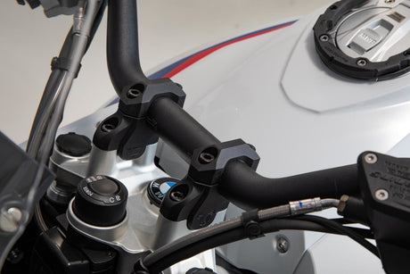 Bar back H=32 mm Back 25 mm BMW models. Black - SW - Motech UK