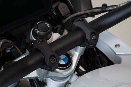 Bar back H=32 mm Back 25 mm BMW models. Black - SW - Motech UK