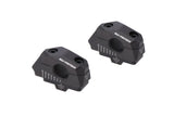 Bar Back Variable for Ø22 Handlebars H=25mm Back 5/10/15/20/25/30 mm Black - SW - Motech UK
