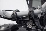 Bar Back Variable for Ø28 Handlebars H=28mm Back 5/10/15/20/25/30 mm Black - SW-Motech UK