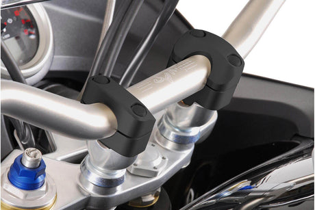 Bar converter Ø 22mm to Ø 28mm h 20 mm Black - SW - Motech UK