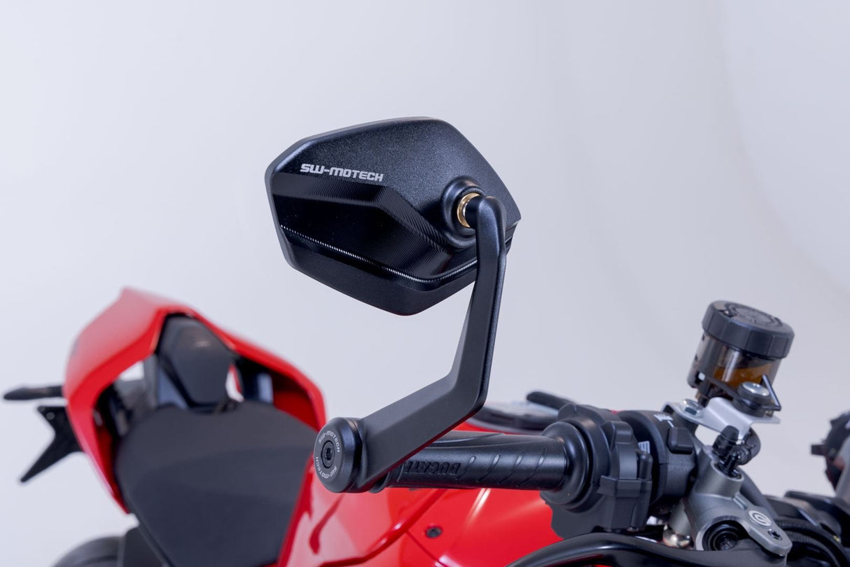Bar end mirrors Ducati Streetfighter V4 (22 - ). - SW - Motech UK