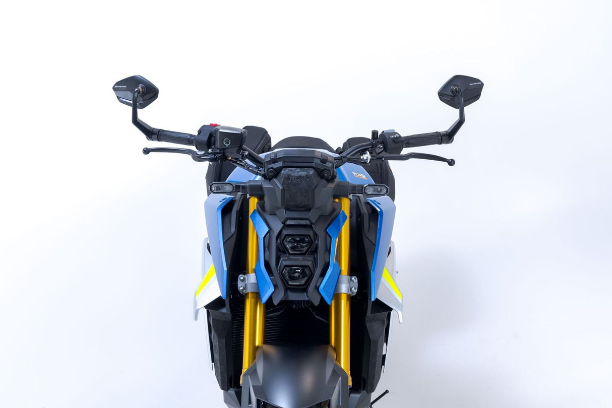 Bar end mirrors Suzuki GSX - S125 GSX - S750 GSX - S950 GSX - S1000. - SW - Motech UK