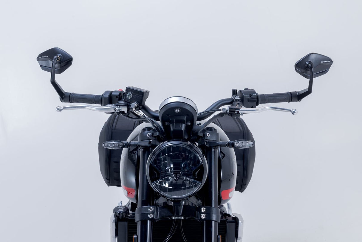 Bar end mirrors Triumph models. - SW - Motech UK