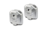 Bar riser for Ø 28 mm handlebar H=30 mm Silver - SW - Motech UK