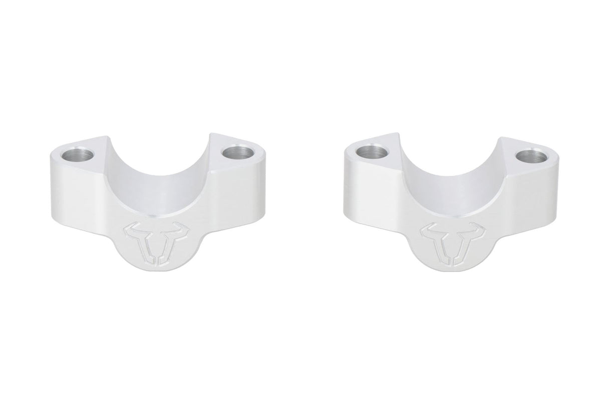 Bar riser H=20 mm. Silver. Triumph Tiger 900 GT/Rally Pro. - SW - Motech UK