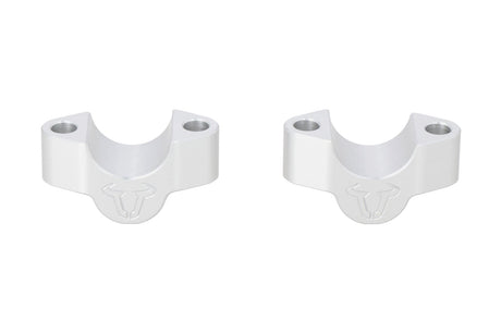 Bar riser H=20 mm. Silver. Triumph Tiger 900 GT/Rally Pro. - SW - Motech UK