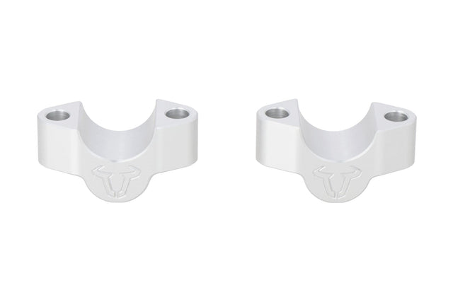 Bar riser H=20 mm. Silver. Triumph Tiger 900 GT/Rally Pro. - SW - Motech UK