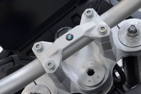 Bar riser H=30 mm BMW F 850 GS (18 - ). Silver - SW - Motech UK