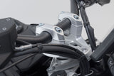 Bar riser H=30mm. Silver. BMW R 1300 GS (23 - ). - SW - Motech UK