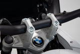 Bar riser H=40 mm BMW R1200GS LC / Adv (13 - ). Silver - SW - Motech UK