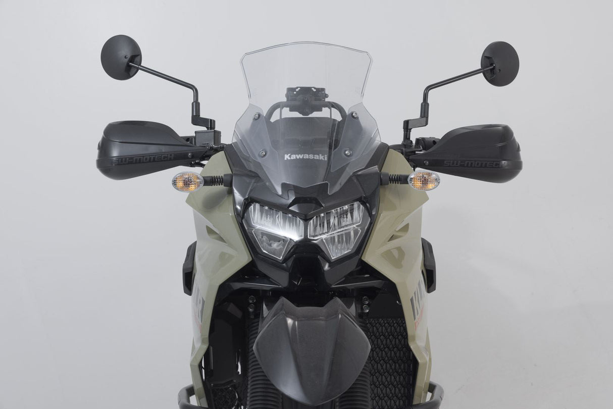 BBSTORM handguard kit Kawasaki KLR 650 (22 - ) Black - SW - Motech UK