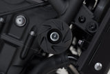Slider set for frame Black Yamaha XSR700 (15-)