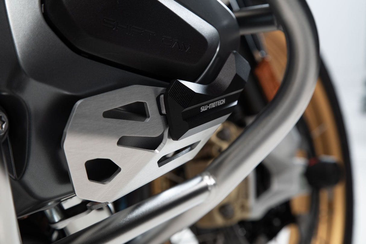 Cylinder guard BMW R 1250 GS/Adv, R 1250 RS/ RT Black/Silver