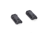 BLAZE Saddlebag Mounting Set with base and plug No supports Black - SW-Motech UK