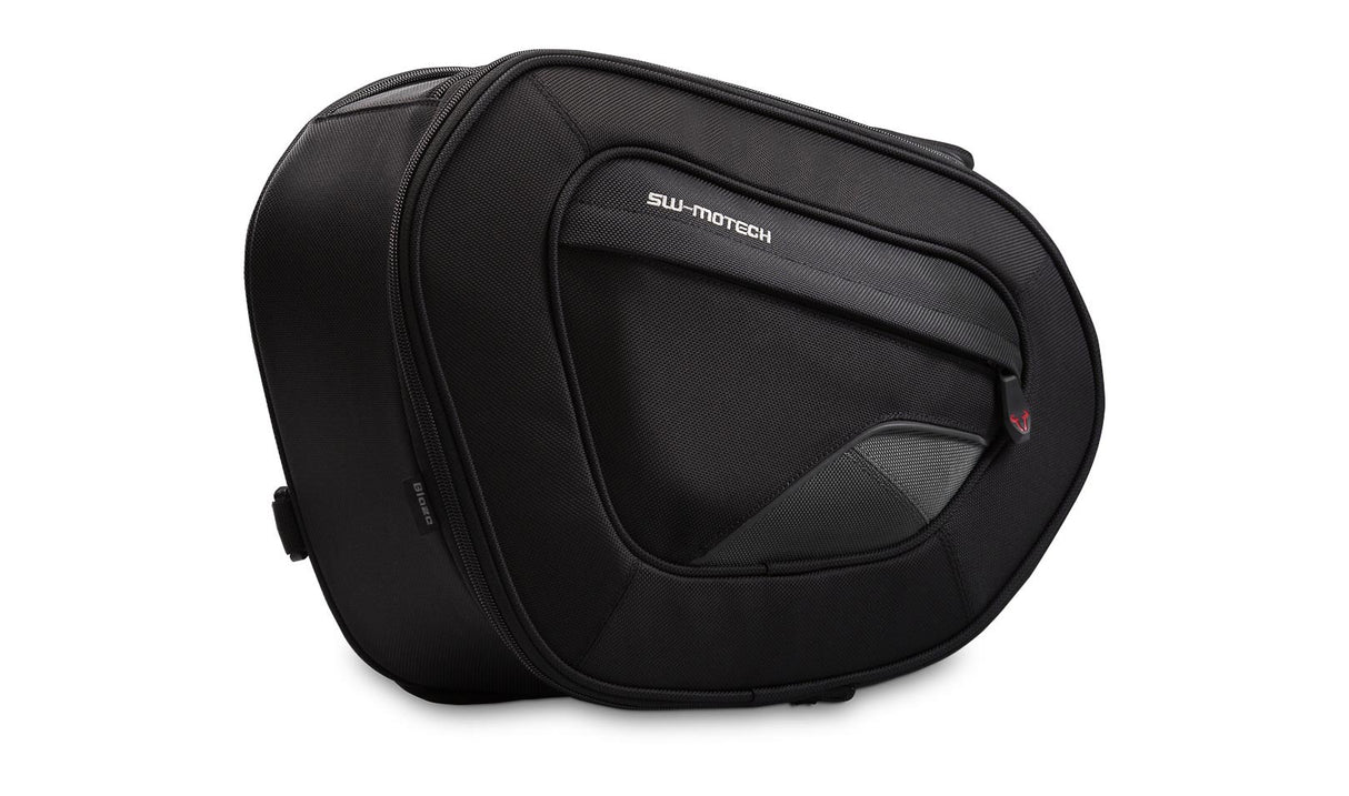 BLAZE Saddlebag Set Ducati Streetfighter V4 (19 - ) Black/Grey - SW - Motech UK