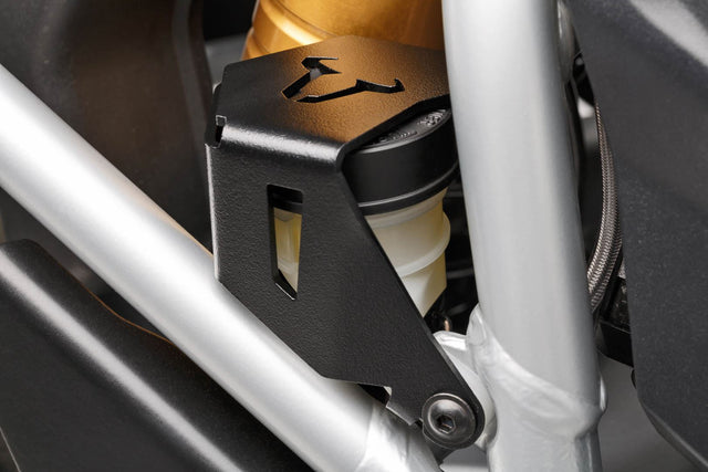 Brake reservoir guard BMW R1200GS, R1250GS. Black - SW - Motech UK