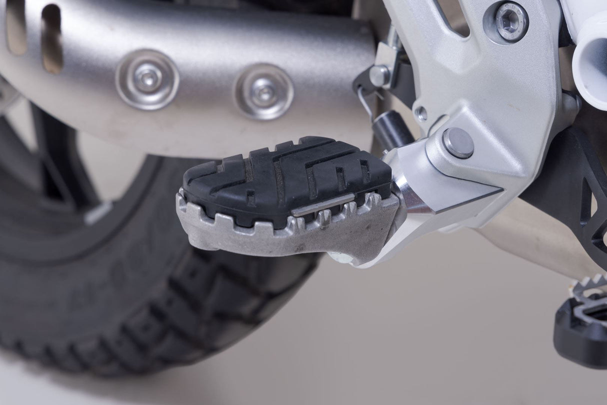 ION footrest kit Silver. BMW F 450 GS (25-).