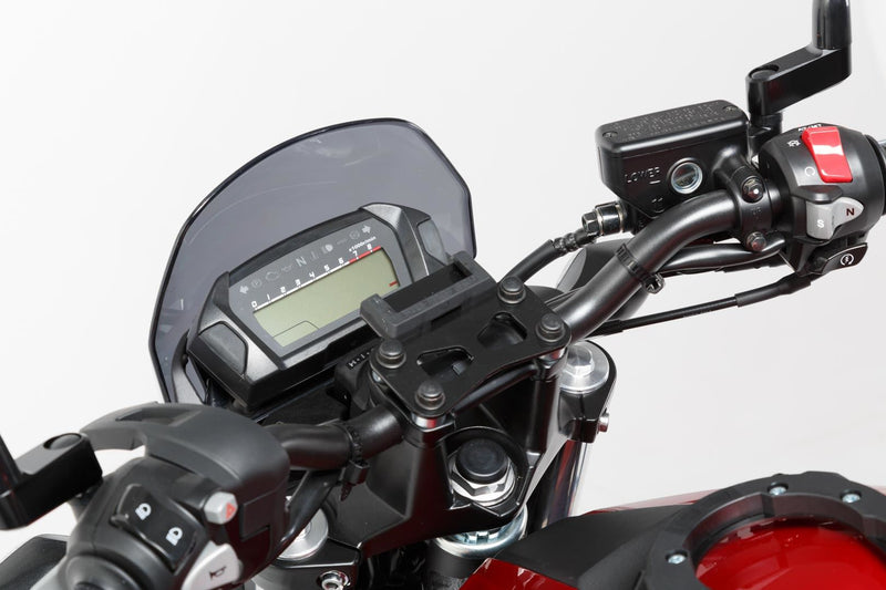 GPS Mount for Handlebar BMW / Honda / Suzuki models Black