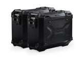 TRAX ADV Aluminium Case System 37/37 litre Ducati Multistrada 1200/1260/950 (15-) Black