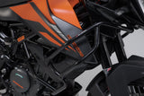 Crash bar KTM 390 Adv (19-)) UPPER CRASH BAR for orig KTM crash bar. Black