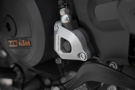 Clutch slave cylinder protection Silver. KTM models. - SW - Motech UK