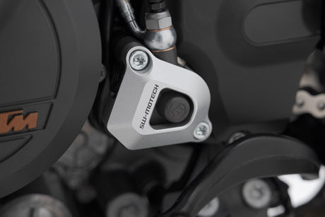 Clutch slave cylinder protection Silver. KTM models. - SW - Motech UK