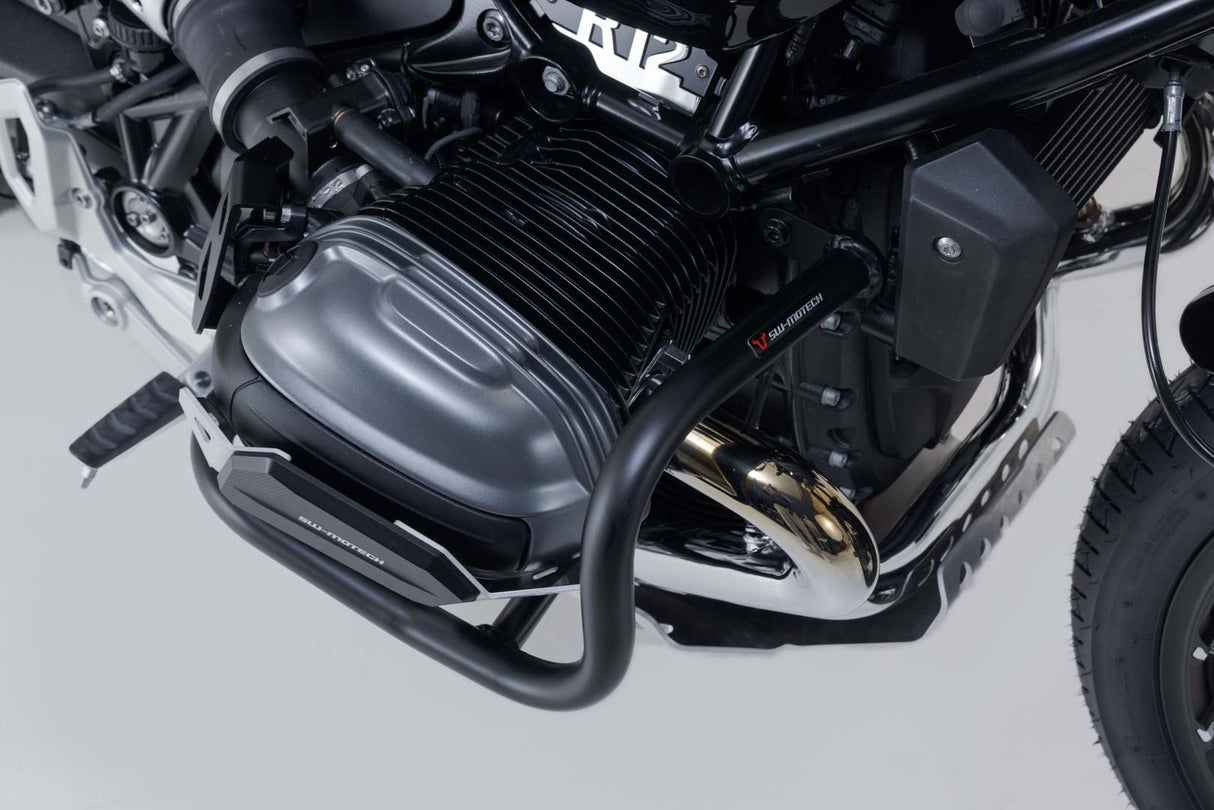 Crash bar Black. BMW R12 / G/S, R12 nineT. - SW - Motech UK