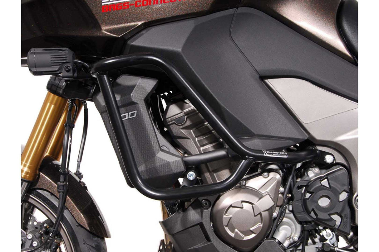 Crash bar Black. Kawasaki Versys 1000 (12 - 14). - SW - Motech UK