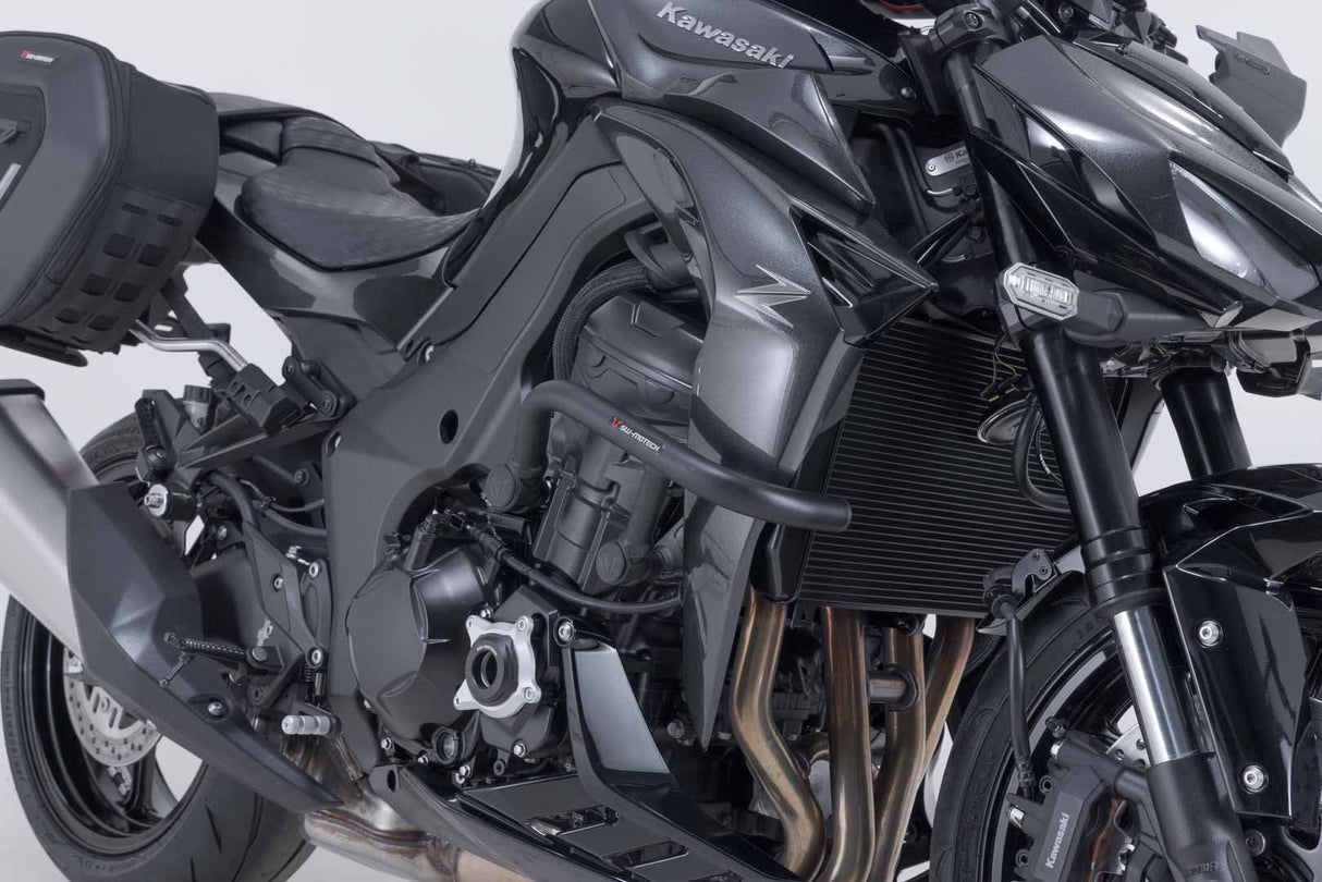 Crash bar Black. Kawasaki Z1100 (25 - ). - SW - Motech UK