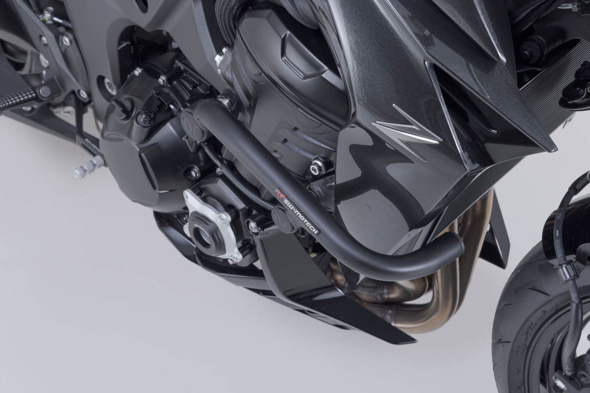 Crash bar Black. Kawasaki Z1100 (25 - ). - SW - Motech UK