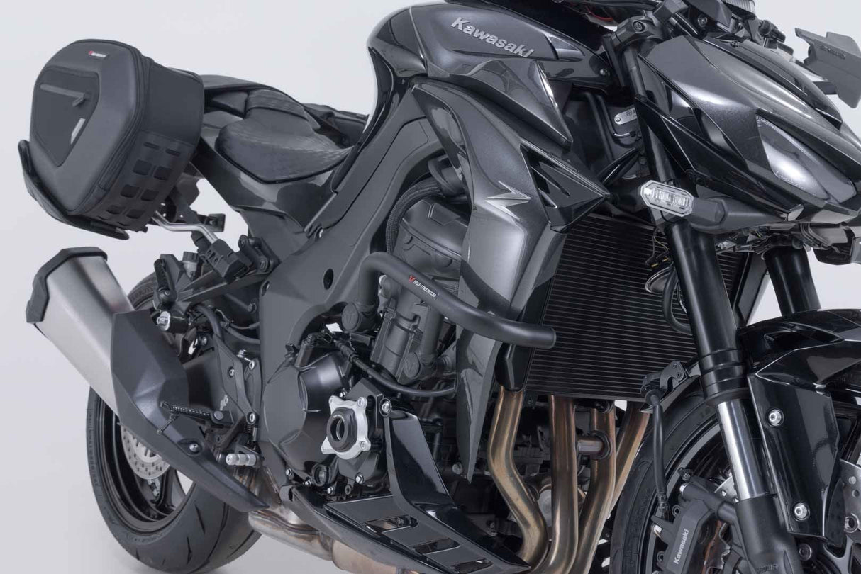 Crash bar Black. Kawasaki Z1100 (25 - ). - SW - Motech UK