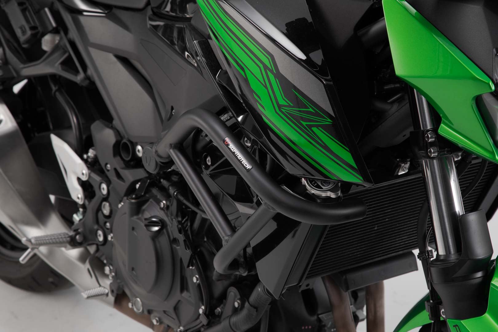 パーツ 400RS  Z400B crash-bar-black-kawasaki-z400-