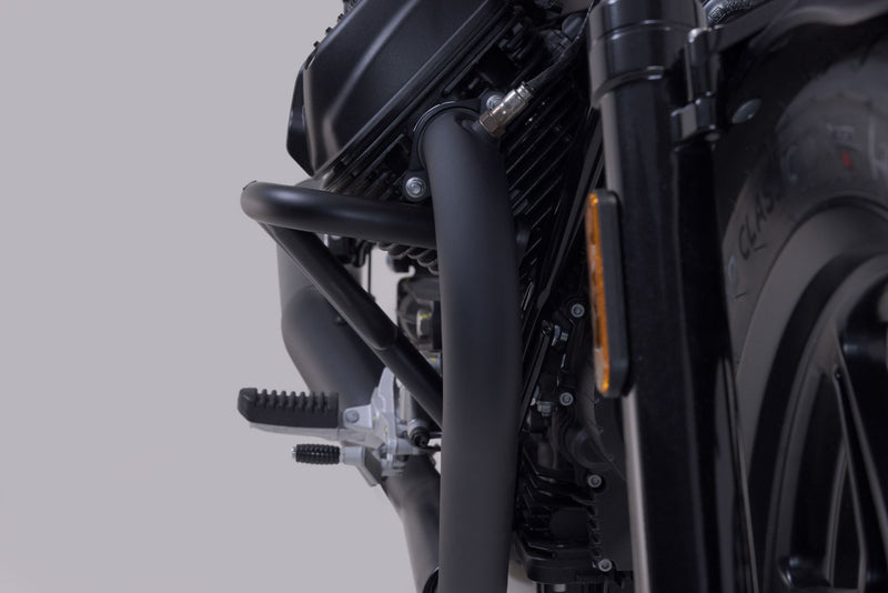 Crash bar Black. Moto Guzzi V7/V9 models. - SW - Motech UK