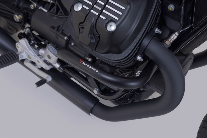 Crash bar Black. Moto Guzzi V7/V9 models. - SW - Motech UK