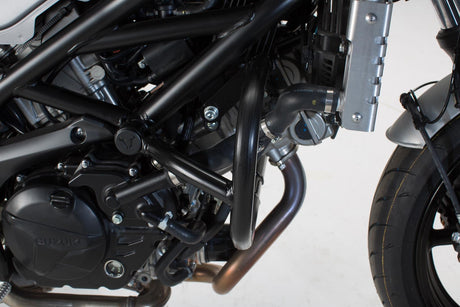 Crash bar Black. Suzuki SV650 ABS (15 - ) / SV650 X (18 - ). - SW - Motech UK