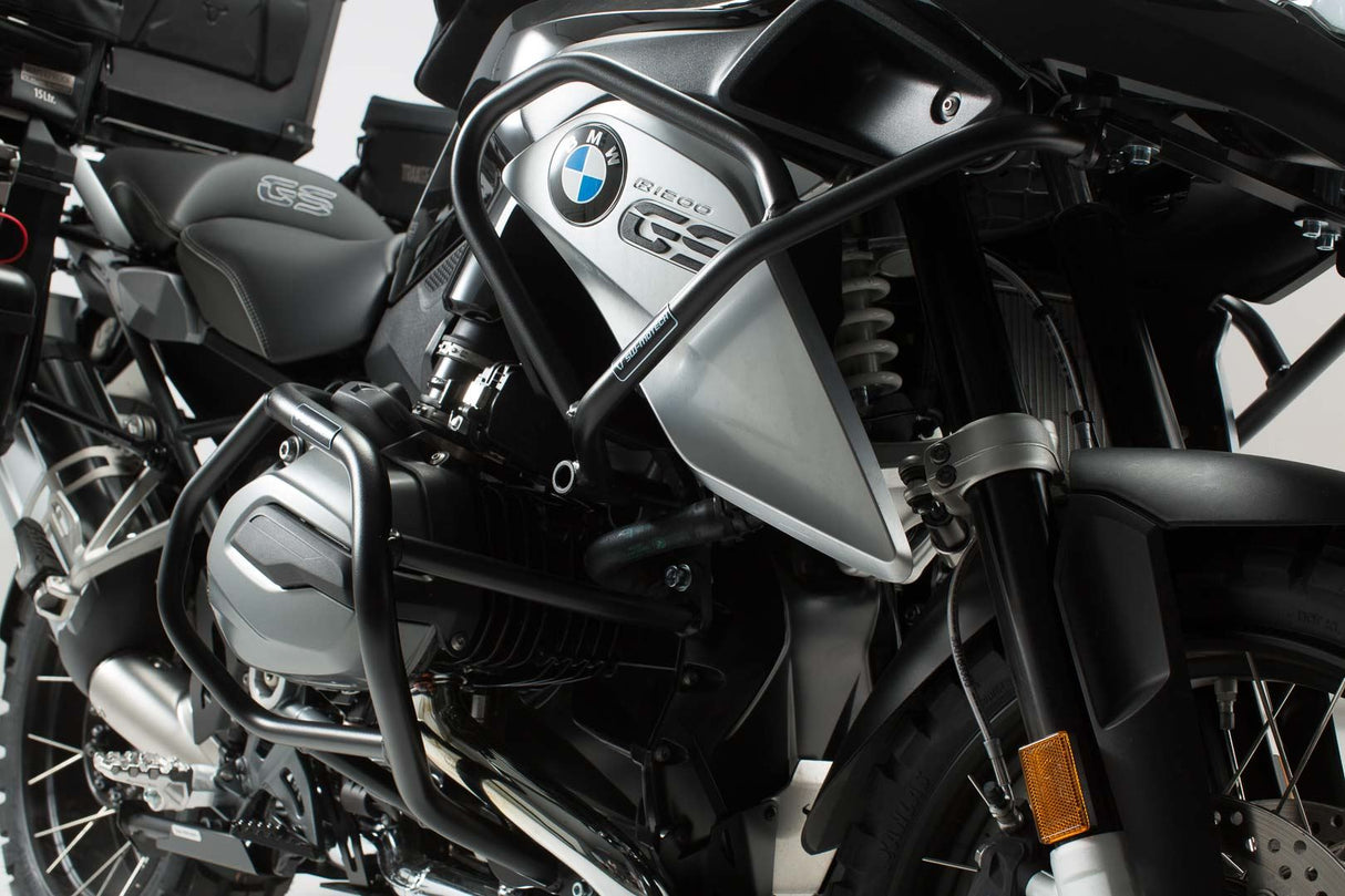 Crash bar BMW R 1200 GS (12 - 16) UPPER CRASH BAR. Black - SW - Motech UK