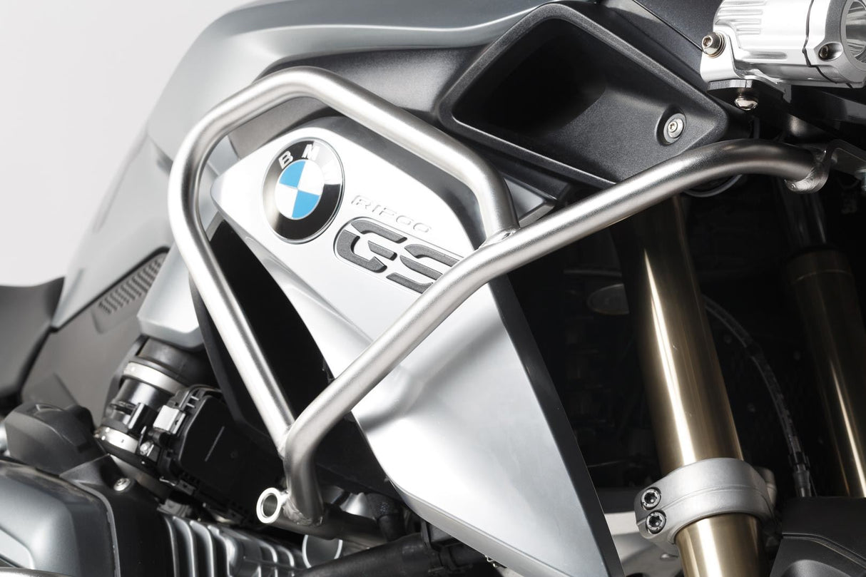 Crash bar BMW R 1200 GS LC (12 - 16) UPPER CRASH BAR. Silver - SW - Motech UK