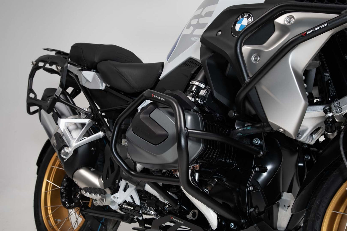 Crash bar BMW R 1250 GS (18 - ), R1250 R/RS (18 - ) Black - SW - Motech UK
