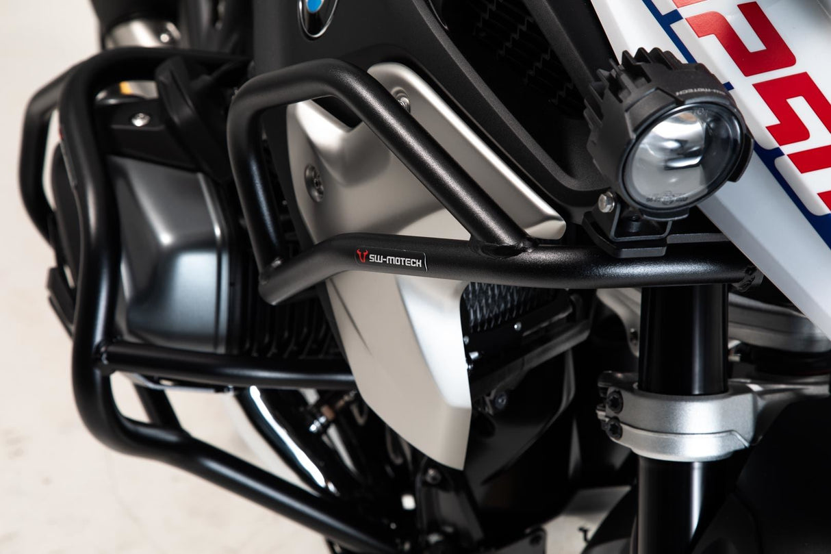 Crash bar BMW R1200GS LC/Rallye (16 - ), R1250GS (18 - ) UPPER CRASH BAR. Black - SW - Motech UK